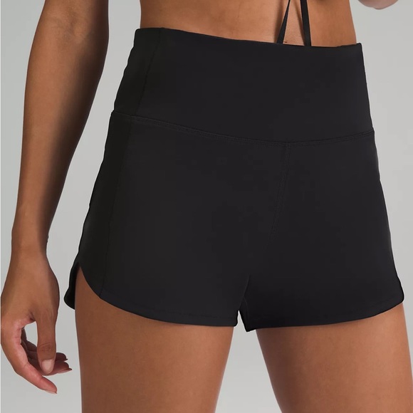 Lululemon Speed Up Black Shorts (Size 4) - Picture 1 of 6
